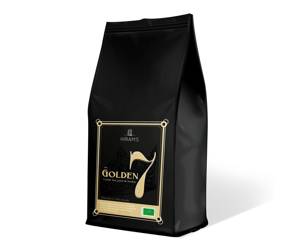 The Golden 7 blend – čerstvá káva Hirams 500g