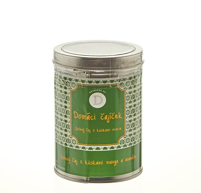 Sypaný čaj Zelený s kúskami manga – dóza 125g