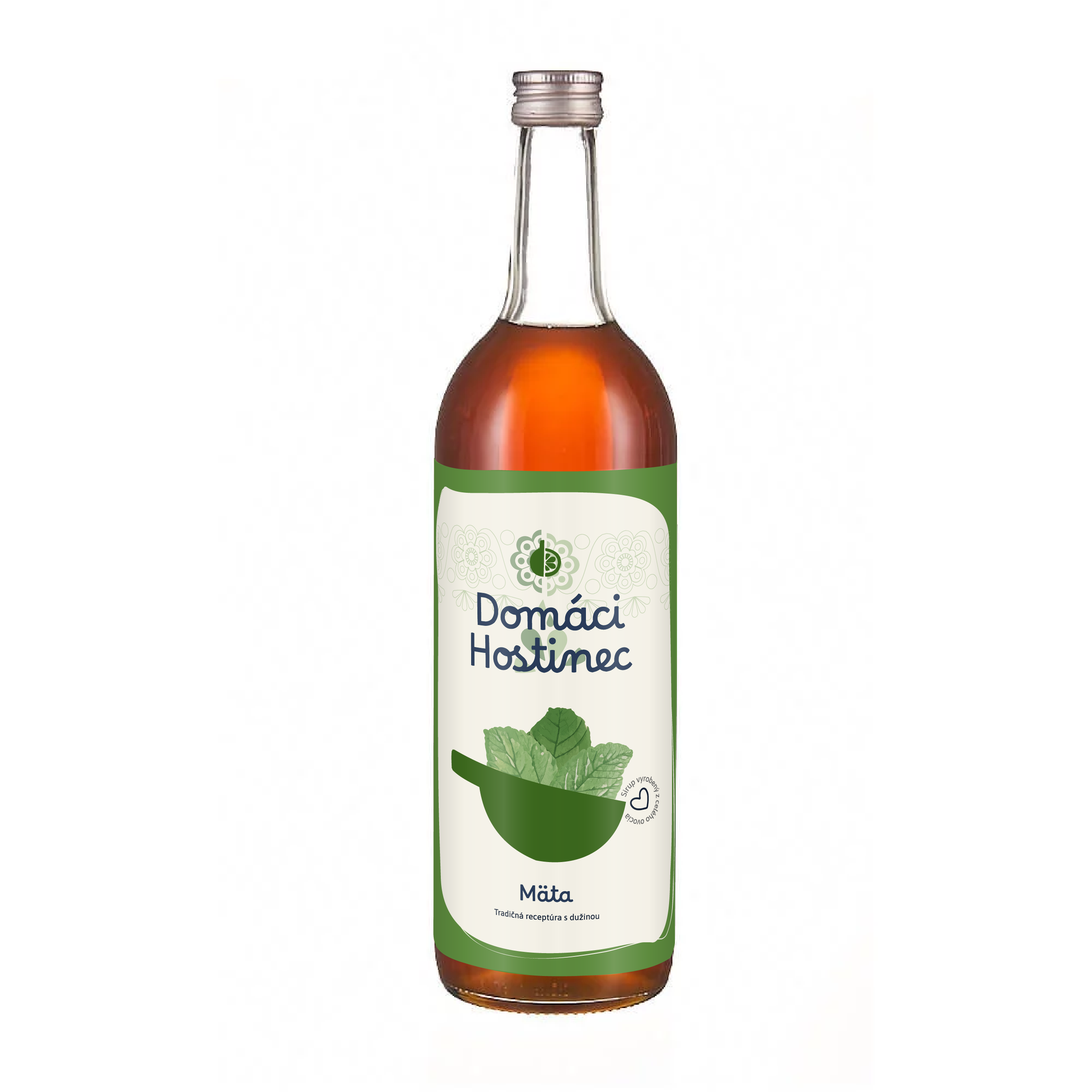 Domáci sirup Mäta - Domáci Hostinec 750 ml